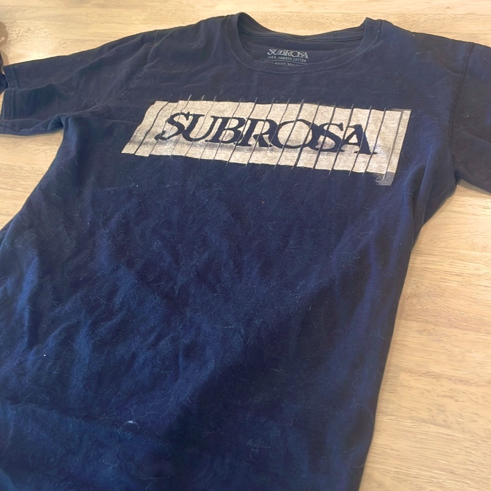 Black skater shirt by Subrosa you probably won’t find anywhere else